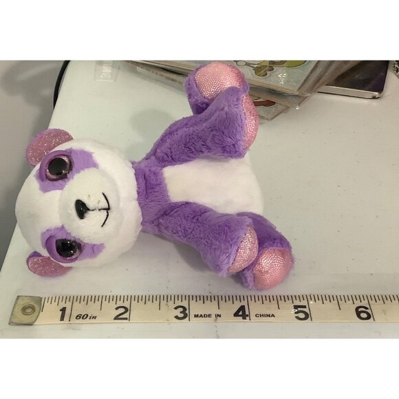 Cow Panda Monkey Plush Toys Keychain Soft Huggable 2.5"-7" Lot of 3 - Picture 2 of 8